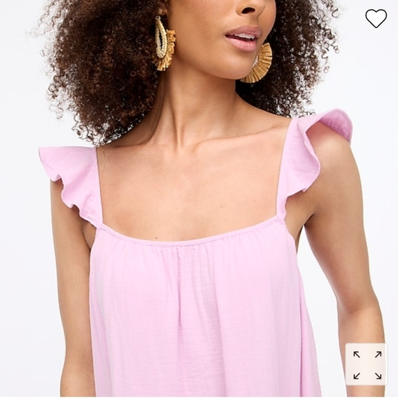 Jcre ruffle-strap gauze maxi dress - Picture 2 of 5